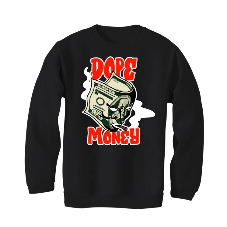 Air Jordan 11 “Cherry” Black T-Shirt (dope money) - Image 4