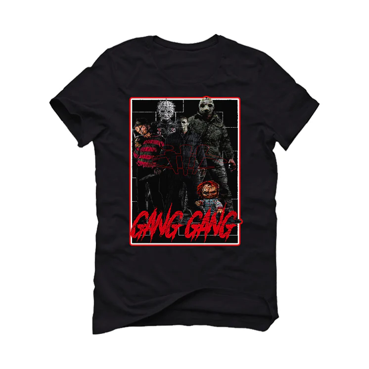 Air Jordan 11 “Cherry” Black T-Shirt (GANG GANG) - Image 2