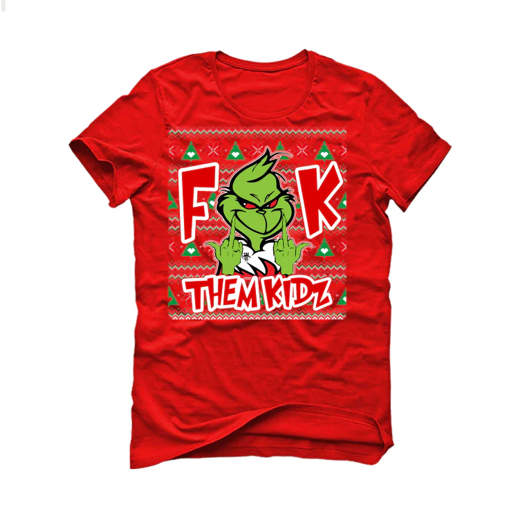Air Jordan 11 “Cherry” Red T-Shirt (Fck Them Kidz) - Image 2