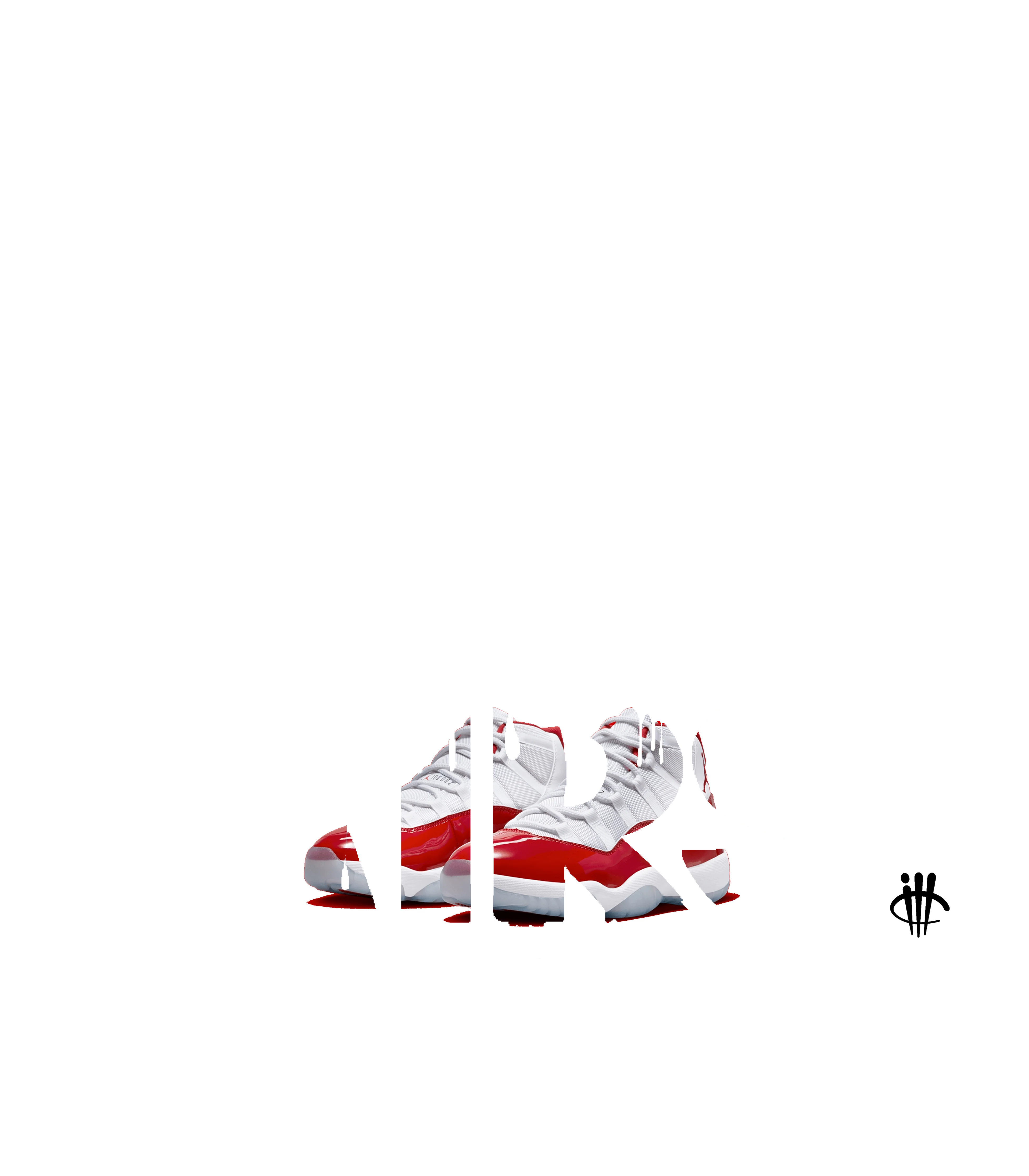 Air Jordan 11 “Cherry” Red T-Shirt (kiss my airs)