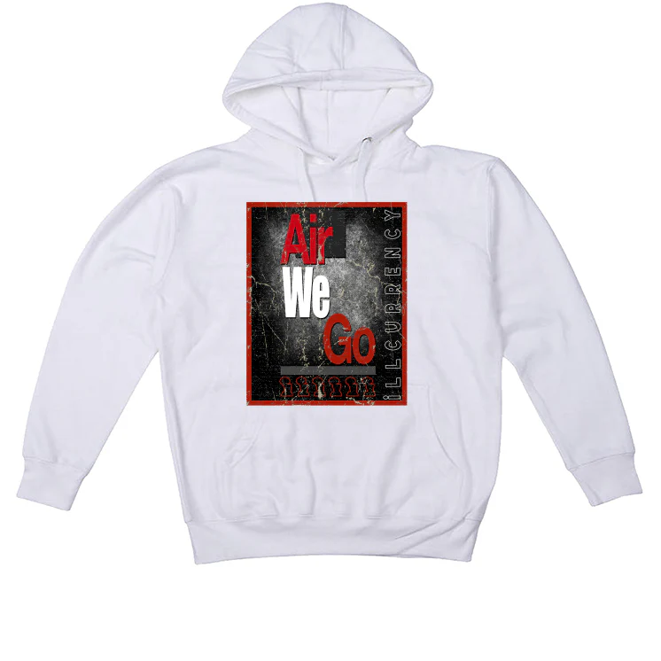 Air Jordan 11 “Cherry” White T-Shirt (AIR WE GO) - Image 3
