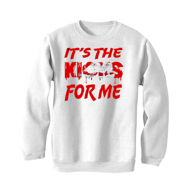 Air Jordan 11 “Cherry” White T-Shirt (Its the kicks for me) - Image 4