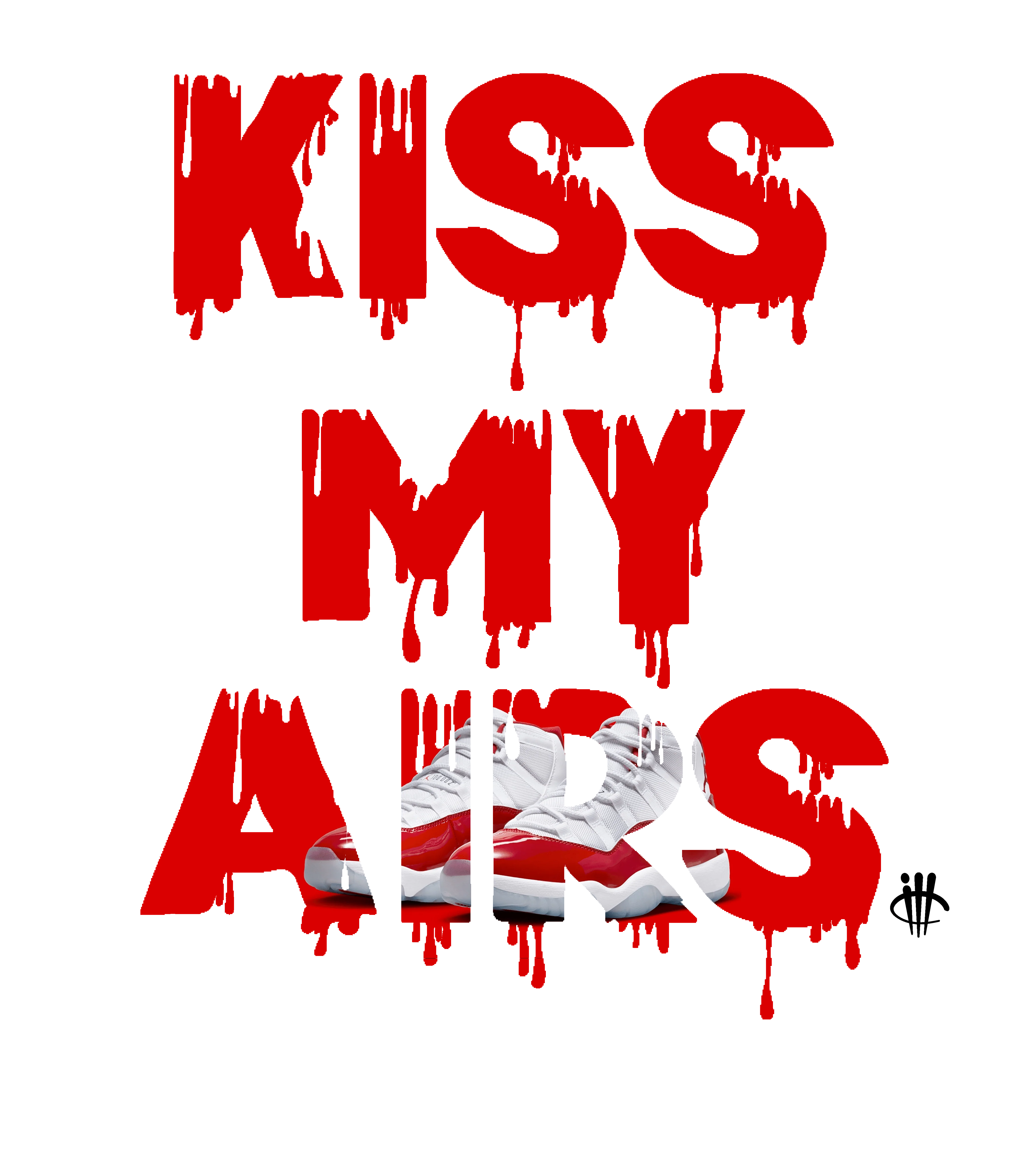 Air Jordan 11 “Cherry” White T-Shirt (kiss my airs)