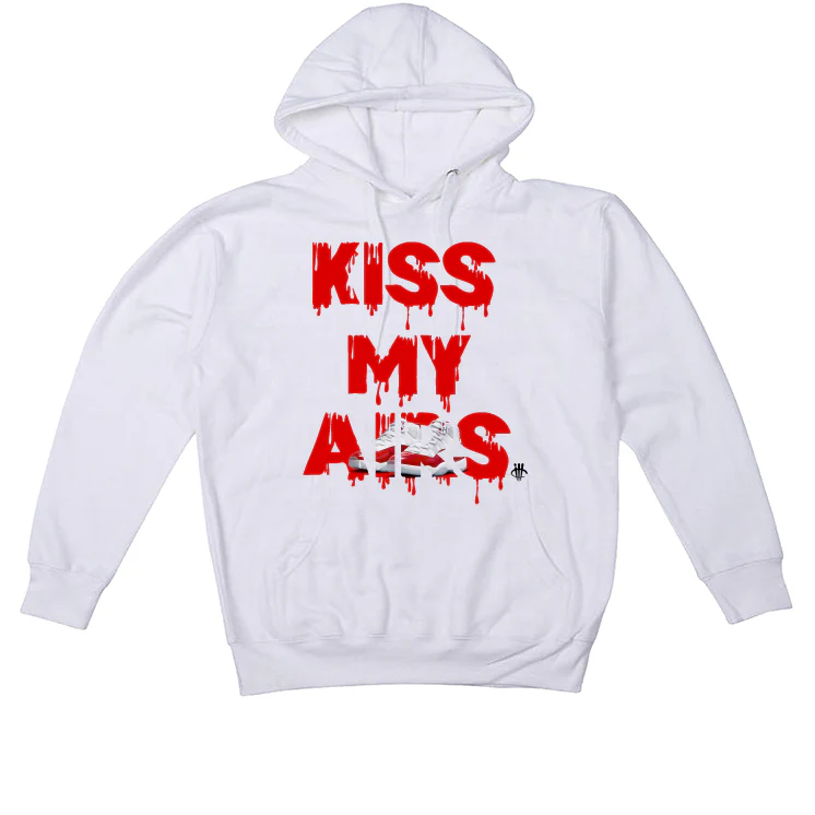 Air Jordan 11 “Cherry” White T-Shirt (kiss my airs) - Image 3
