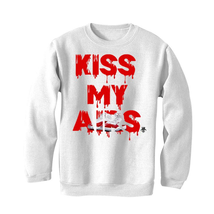 Air Jordan 11 “Cherry” White T-Shirt (kiss my airs) - Image 4