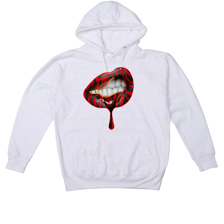 Air Jordan 11 “Cherry” White T-Shirt (LIPS UNSEALED) - Image 3