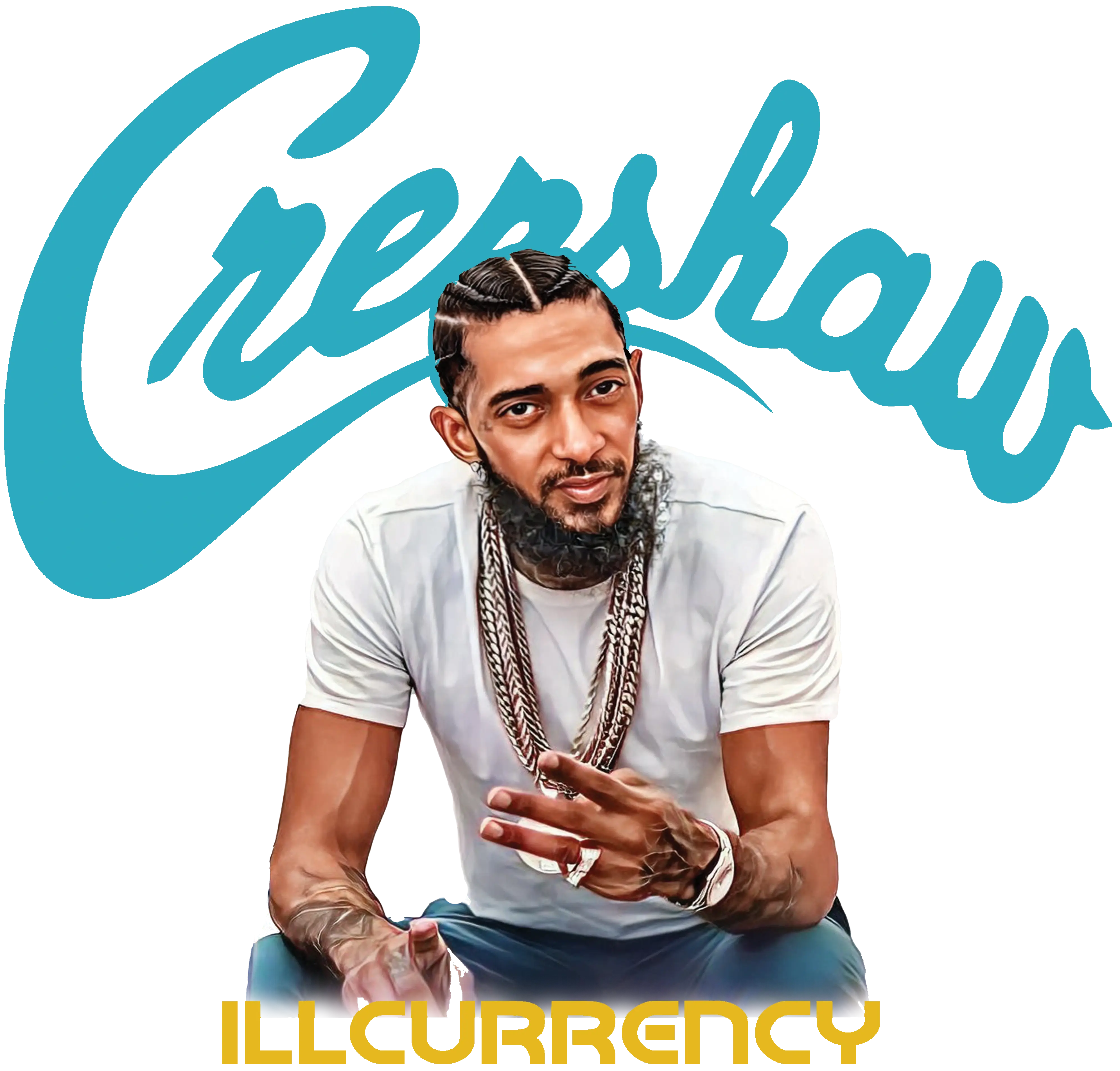 Air Jordan 11 Gamma Blue Matching T-Shirt, Sweatshirts & Hoodies Black T-Shirt (Crenshaw)| illcurrency