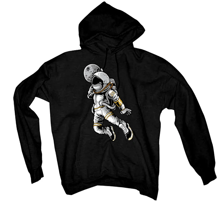 Air Jordan 11 Gratitude | ILLCURRENCY Black T-Shirt (ASTRONAUT) - Image 3