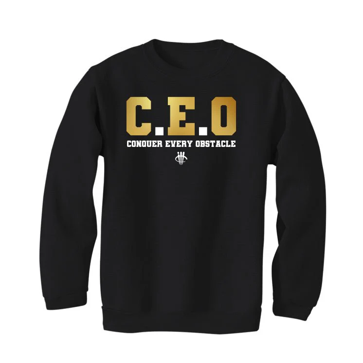 Air Jordan 11 Gratitude | ILLCURRENCY Black T-Shirt (CEO) - Image 4