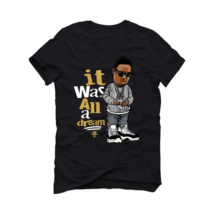 Air Jordan 11 Gratitude | ILLCURRENCY Black T-Shirt (Dream) - Image 2