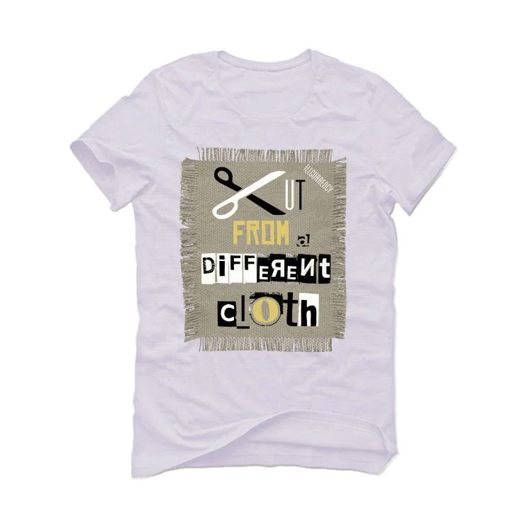 Air Jordan 11 Gratitude | ILLCURRENCY White T-Shirt (Cut from a different cloth) - Image 2
