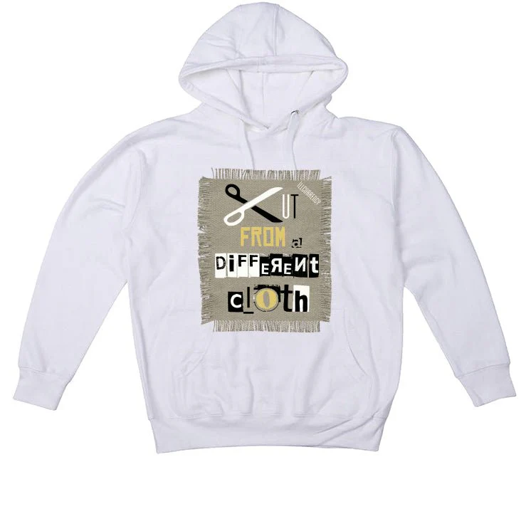 Air Jordan 11 Gratitude | ILLCURRENCY White T-Shirt (Cut from a different cloth) - Image 3