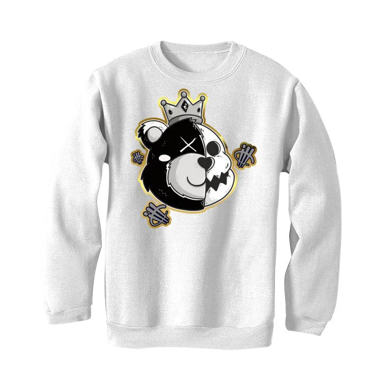 Air Jordan 11 Gratitude White T-Shirt (HALF KING BEAR) - Image 4