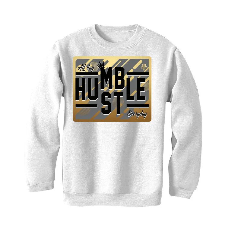 Air Jordan 11 Gratitude White T-Shirt (HUSTLE EVERYDAY) - Image 4