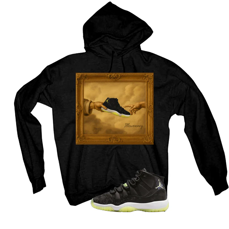 Air Jordan 11 GS Inner Beast Matching T-Shirt, Sweatshirts & Hoodies Black T-Shirt (Chapel)| illcurrency - Image 3