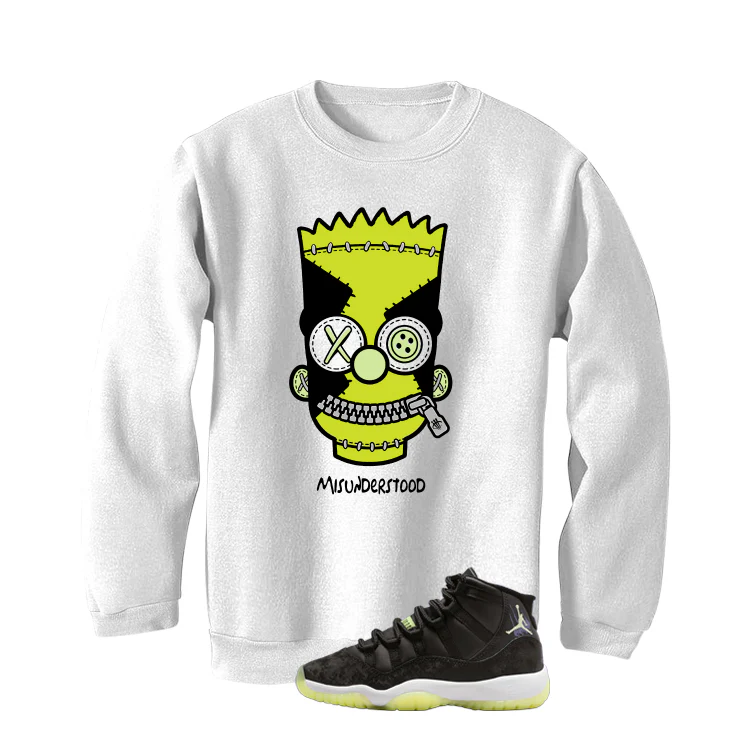 Air Jordan 11 GS Inner Beast Matching T-Shirt, Sweatshirts & Hoodies White T-Shirt (Misunderstood)| illcurrency - Image 4