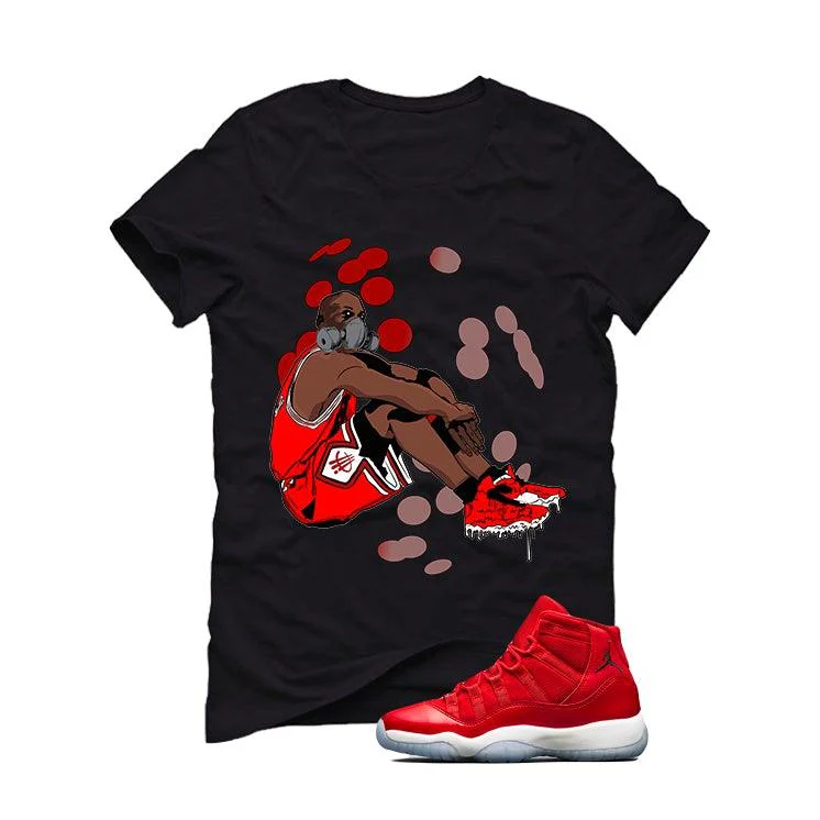 Air Jordan 11 Gym Red "Win Like '96" Black T (MELTDOWN)
