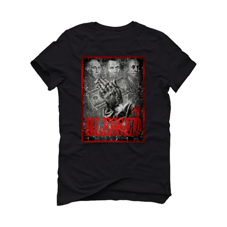 Air Jordan 11 Low “72-10” | illcurrency Black T-Shirt (BLESSED) - Image 2