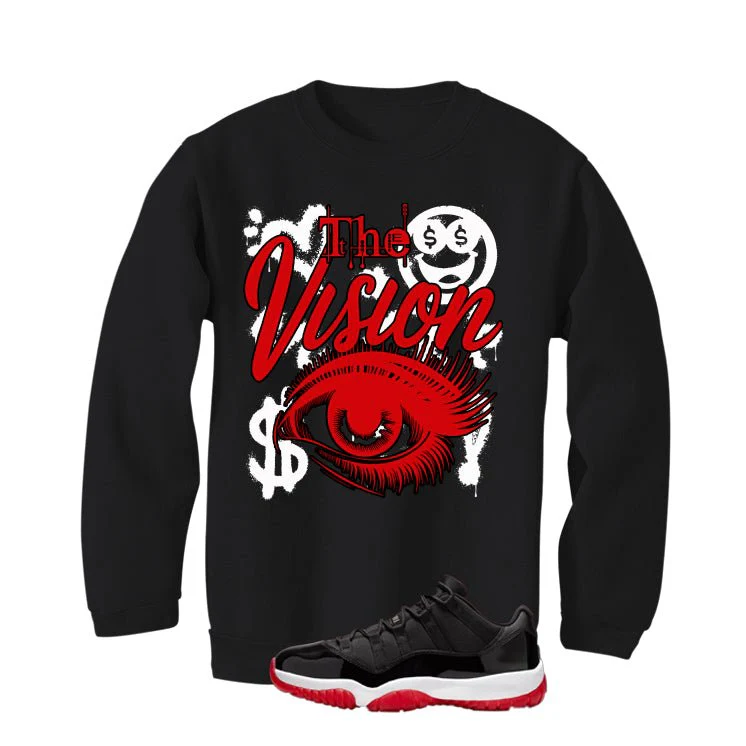 Air Jordan 11 Low Bred Black T-Shirt (The Vision)| illcurrency - Image 4