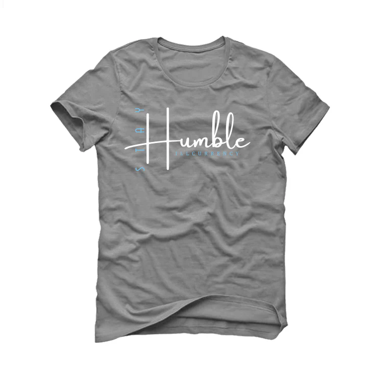 Air Jordan 11 Low “Cement Grey” | illcurrency Grey T-Shirt (Stay Humble) - Image 2