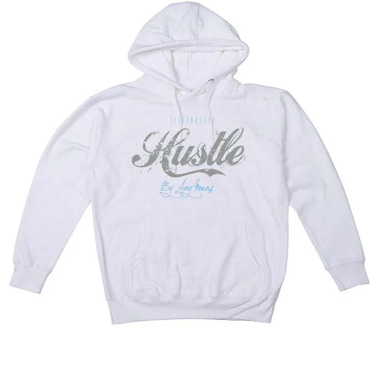Air Jordan 11 Low “Cement Grey” | illcurrency White T-Shirt (Hustle By Any Means) - Image 3