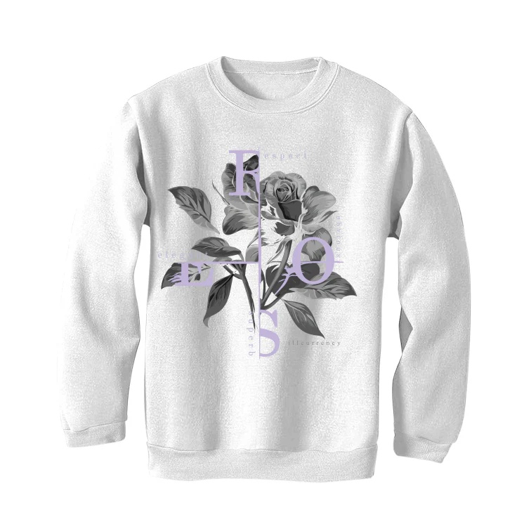 Air Jordan 11 Low "Pure Violet" | illcurrency White T-Shirt (Rose) - Image 4
