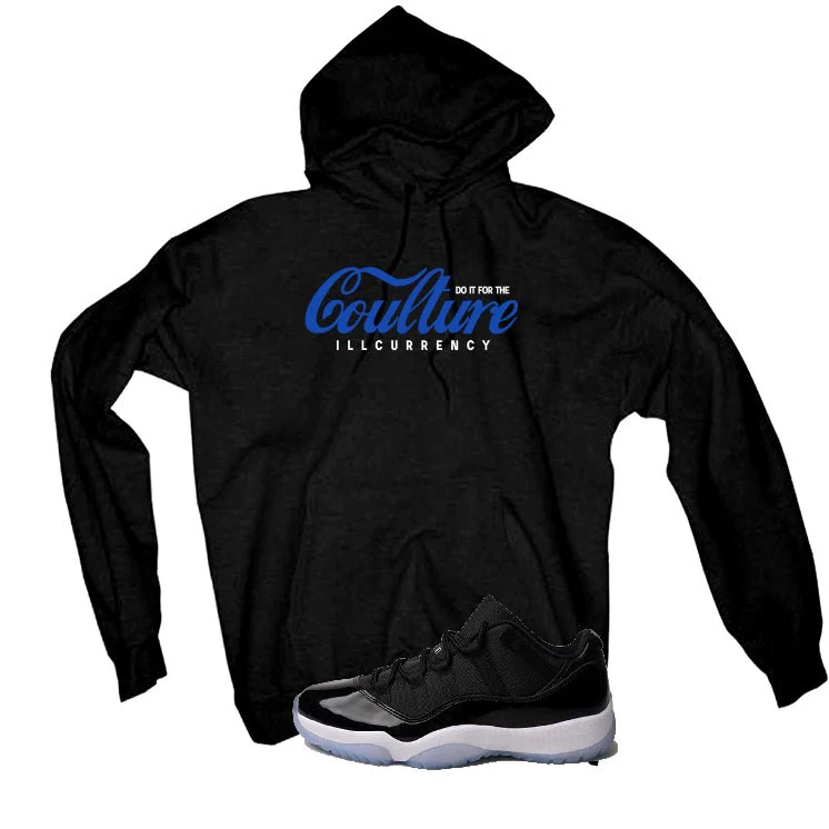 Air Jordan 11 Low “Space Jam” | illcurrency Black T-Shirt (Coulture) - Image 3