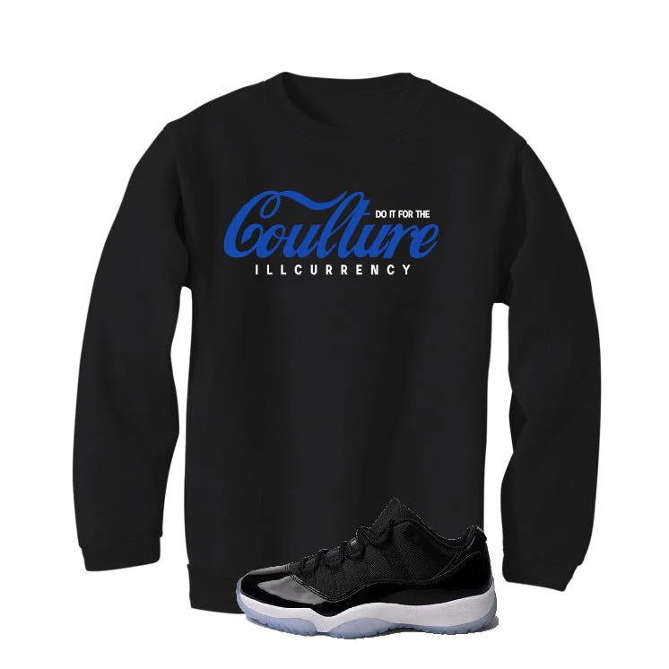Air Jordan 11 Low “Space Jam” | illcurrency Black T-Shirt (Coulture) - Image 4