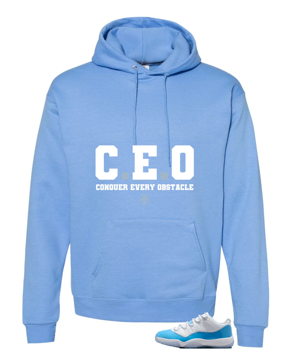 Air Jordan 11 Low University Blue Matching T-Shirt, Sweatshirts & Hoodies Carolina Blue T-Shirt (Ceo)| illcurrency - Image 3