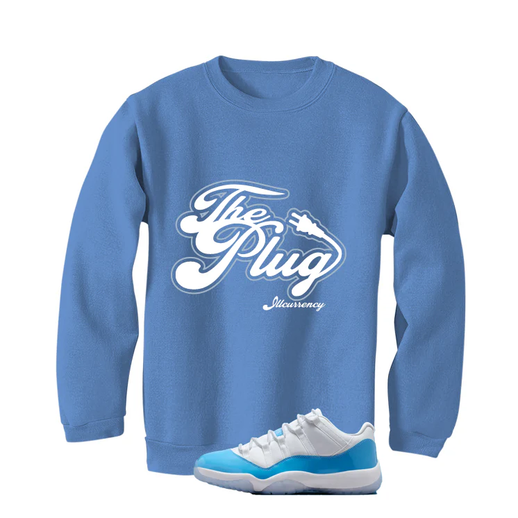 Air Jordan 11 Low University Blue Matching T-Shirt, Sweatshirts & Hoodies Carolina Blue T-Shirt (The Plug)| illcurrency - Image 4