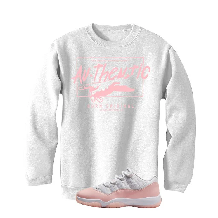 Air Jordan 11 Low WMNS Legend Pink White T-Shirt (Authentic)| illcurrency - Image 4