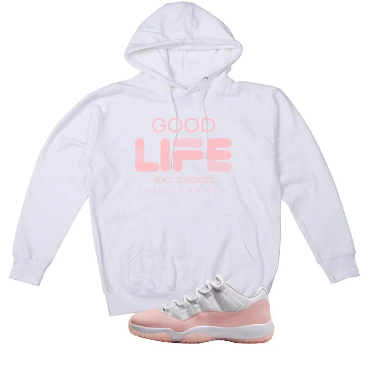 Air Jordan 11 Low WMNS Legend Pink White T-Shirt (Bad Choices)| illcurrency - Image 3