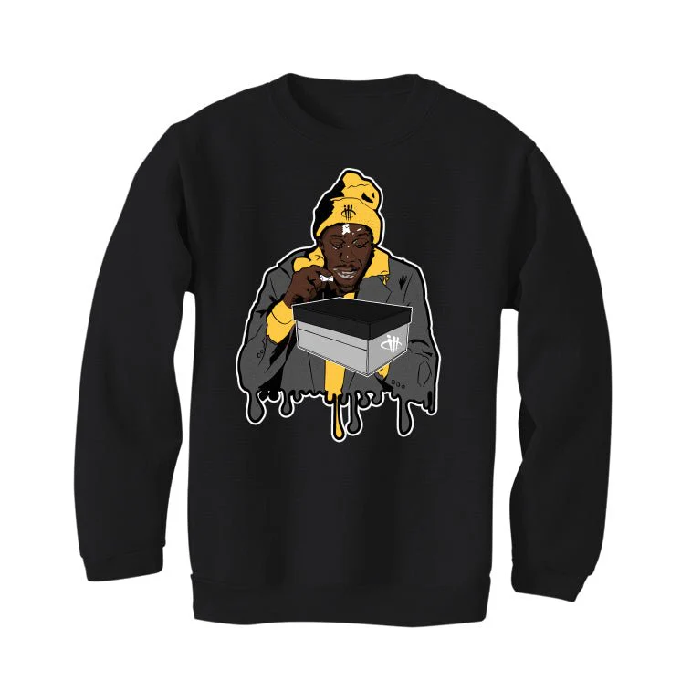 Air Jordan 11 Low WMNS “Yellow Snakeskin” Black T-Shirt (UNCENSORED) - Image 4