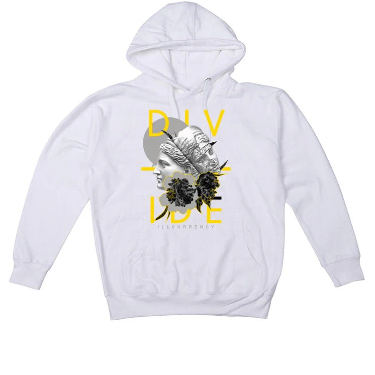 Air Jordan 11 Low WMNS “Yellow Snakeskin” White T-Shirt (Divide) - Image 3