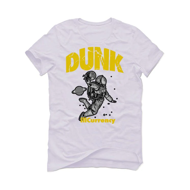 Air Jordan 11 Low WMNS “Yellow Snakeskin” White T-Shirt (DUNK SPACE) - Image 2