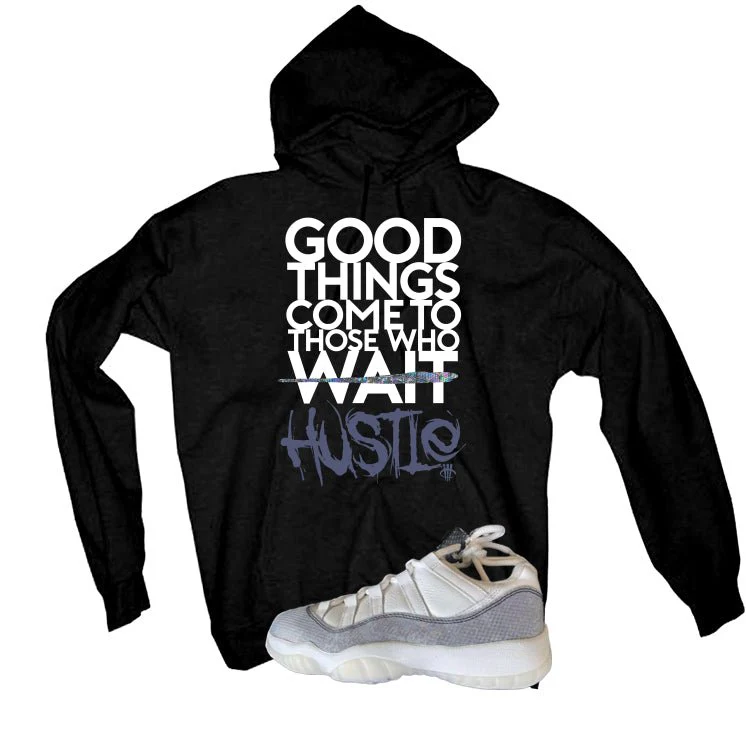 Air Jordan 11 Low Year Of The Snake Black T-Shirt (Good Things)| illcurrency - Image 3