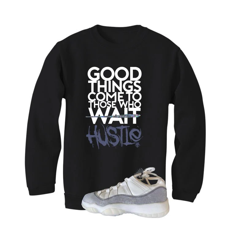 Air Jordan 11 Low Year Of The Snake Black T-Shirt (Good Things)| illcurrency - Image 4