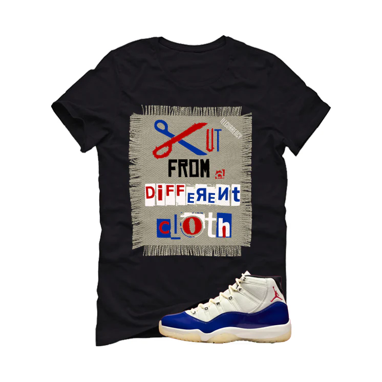 Air Jordan 11 Rare Air Matching T-Shirt, Sweatshirts & Hoodies Black T-Shirt (Cut from a different cloth)| illcurrency - Image 2