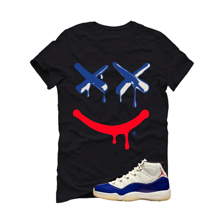 Air Jordan 11 Rare Air Matching T-Shirt, Sweatshirts & Hoodies Black T-Shirt (Happy Drip)| illcurrency - Image 2