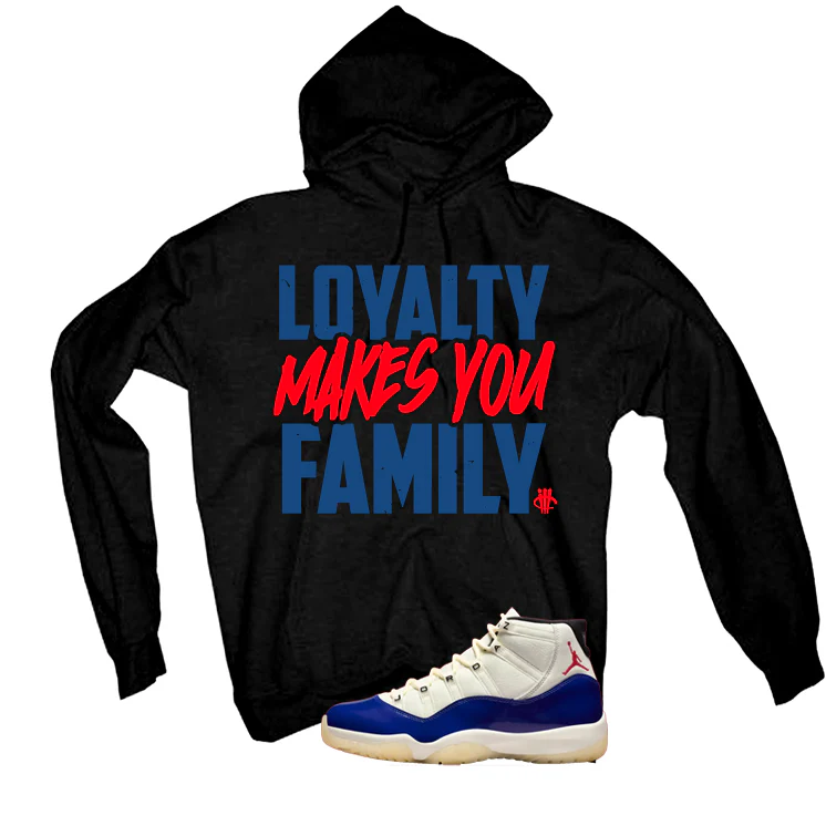 Air Jordan 11 Rare Air Matching T-Shirt, Sweatshirts & Hoodies Black T-Shirt (Loyalty)| illcurrency - Image 3
