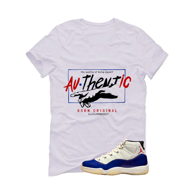 Air Jordan 11 Rare Air Matching T-Shirt, Sweatshirts & Hoodies White T-Shirt (Authentic)| illcurrency - Image 2