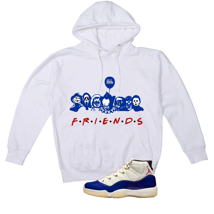 Air Jordan 11 Rare Air Matching T-Shirt, Sweatshirts & Hoodies White T-Shirt (Friends)| illcurrency - Image 3