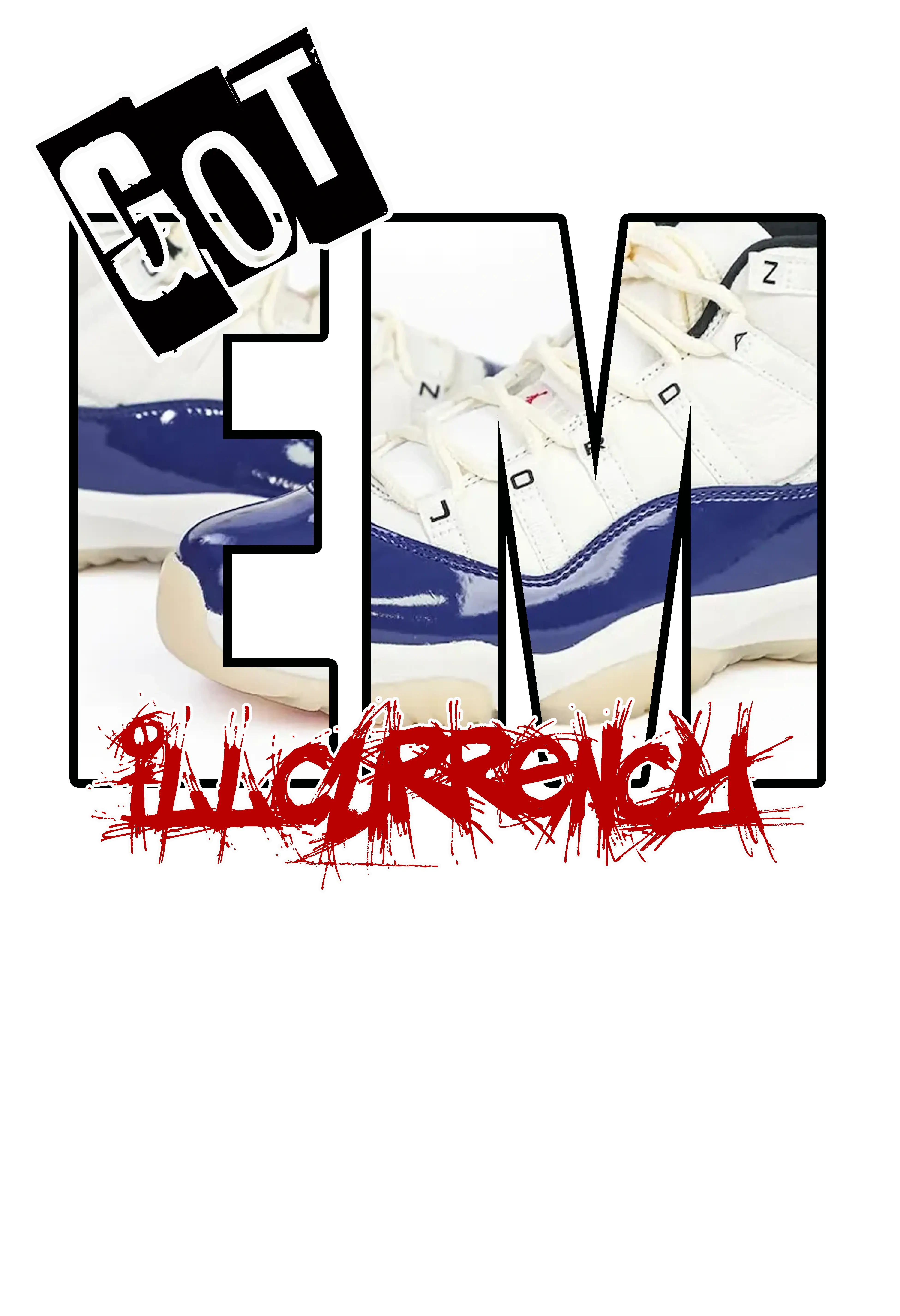 Air Jordan 11 Rare Air Matching T-Shirt, Sweatshirts & Hoodies White T-Shirt (GOT EM)| illcurrency