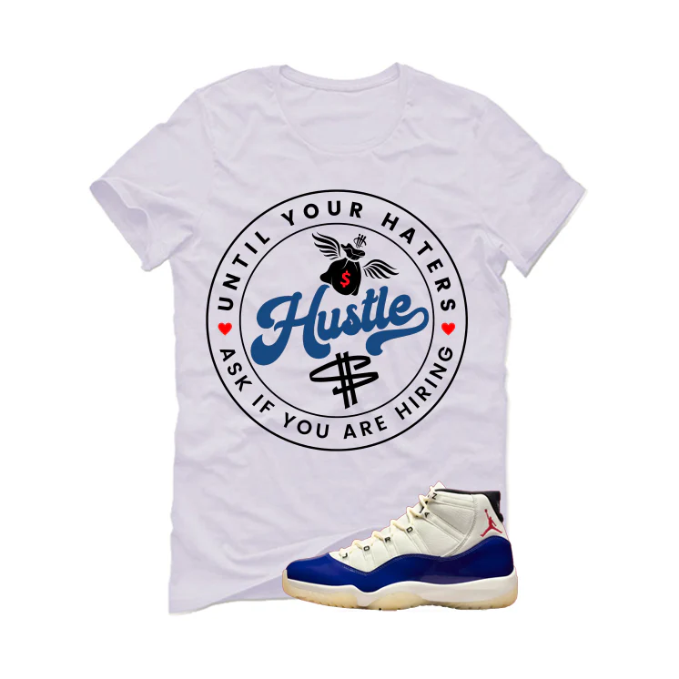Air Jordan 11 Rare Air Matching T-Shirt, Sweatshirts & Hoodies White T-Shirt (Haters Catch Up)| illcurrency - Image 2