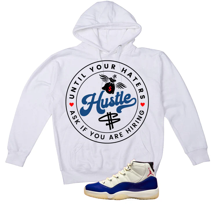 Air Jordan 11 Rare Air Matching T-Shirt, Sweatshirts & Hoodies White T-Shirt (Haters Catch Up)| illcurrency - Image 3