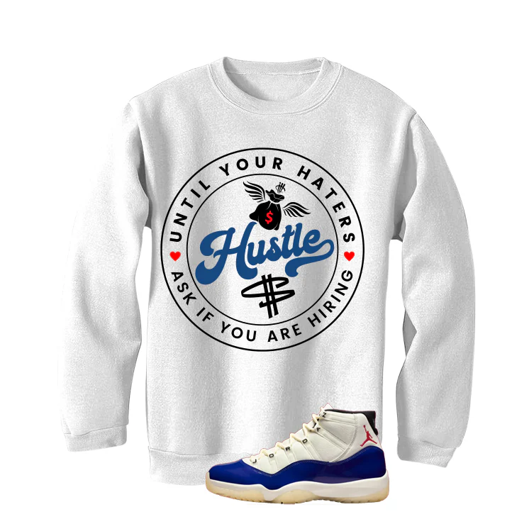 Air Jordan 11 Rare Air Matching T-Shirt, Sweatshirts & Hoodies White T-Shirt (Haters Catch Up)| illcurrency - Image 4