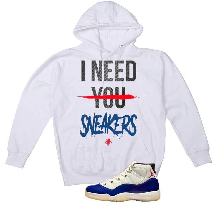 Air Jordan 11 Rare Air Matching T-Shirt, Sweatshirts & Hoodies White T-Shirt (I need your sneakers)| illcurrency - Image 3