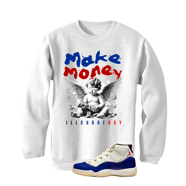 Air Jordan 11 Rare Air Matching T-Shirt, Sweatshirts & Hoodies White T-Shirt (Make Money)| illcurrency - Image 4