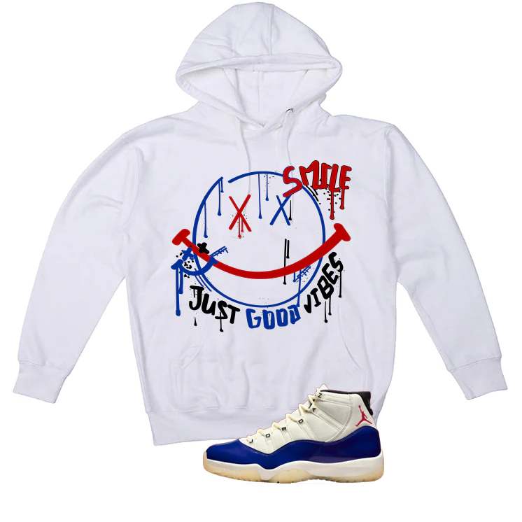 Air Jordan 11 Rare Air Matching T-Shirt, Sweatshirts & Hoodies White T-Shirt (Smile)| illcurrency - Image 3
