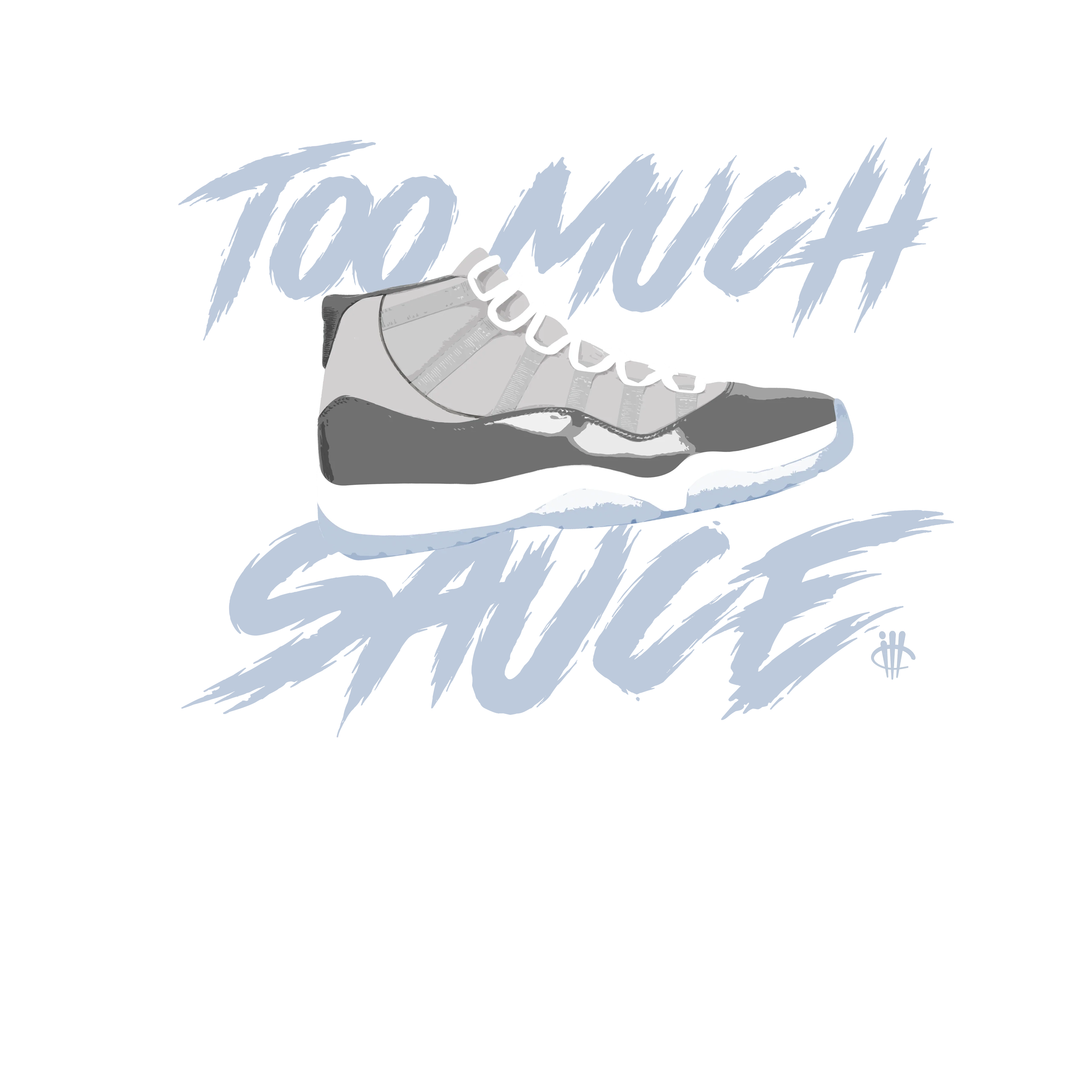 Air Jordan 11 Retro 'Cool Grey' 2021 Gray T-Shirt (to much sauce)